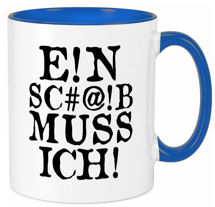 Einen Scheiß muss ich | Protest Teenager Humor lustiger Spruch Geschenk