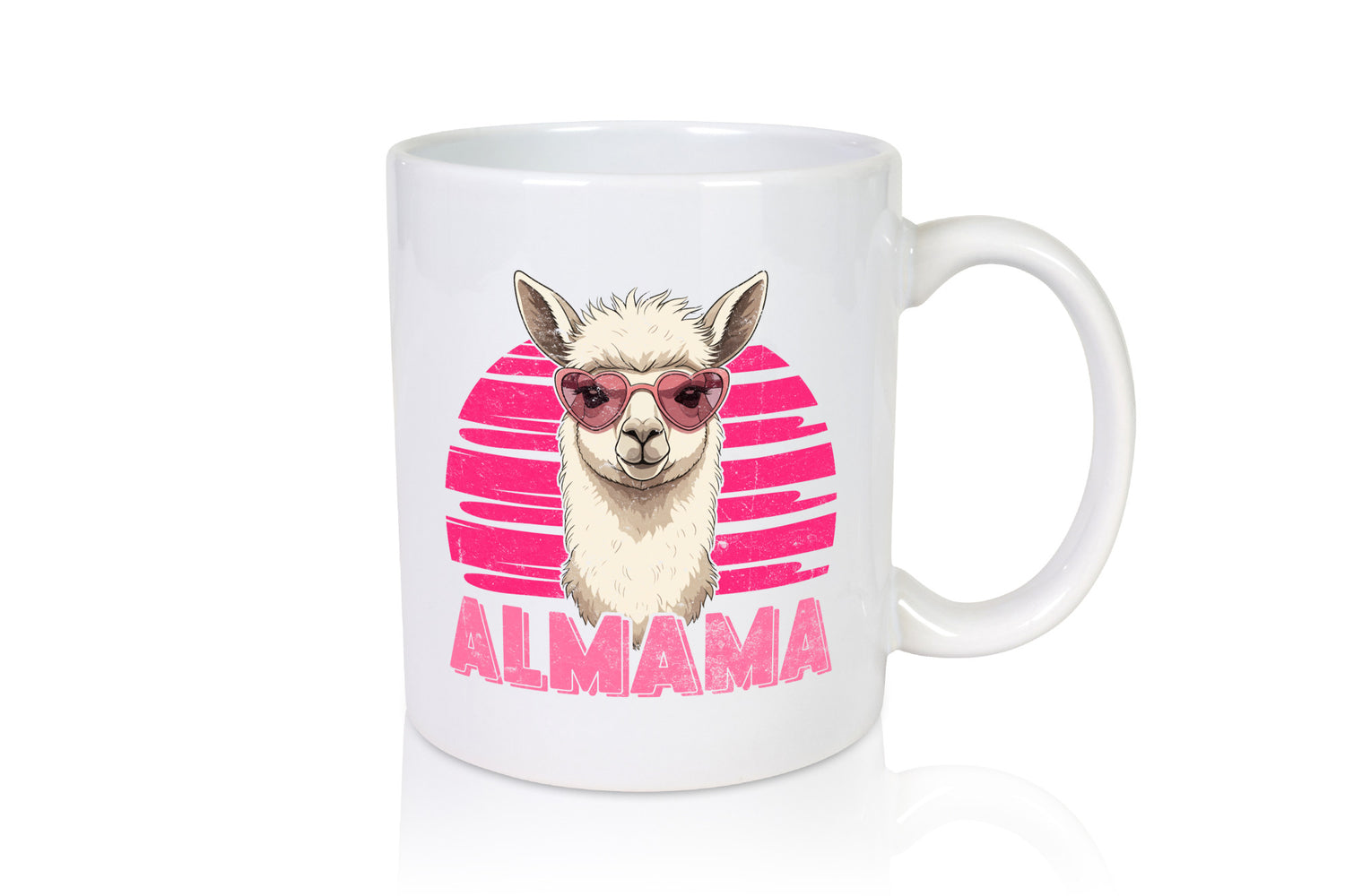 Almama | Lama Muttertag Humor Familie Geschenkidee Tasse