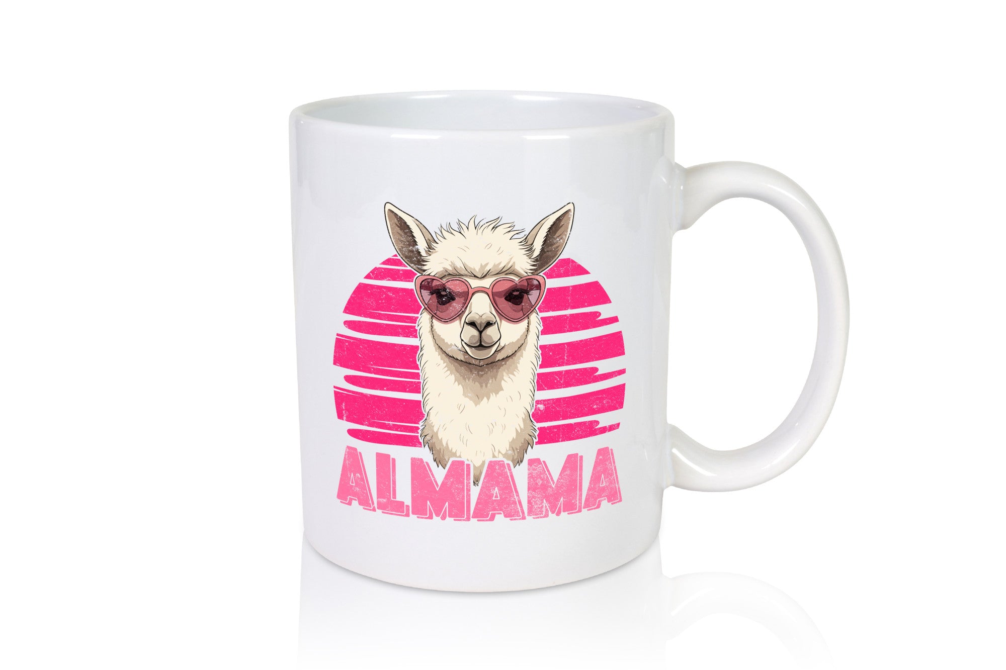 Almama | Lama Muttertag Humor Familie Geschenkidee Tasse