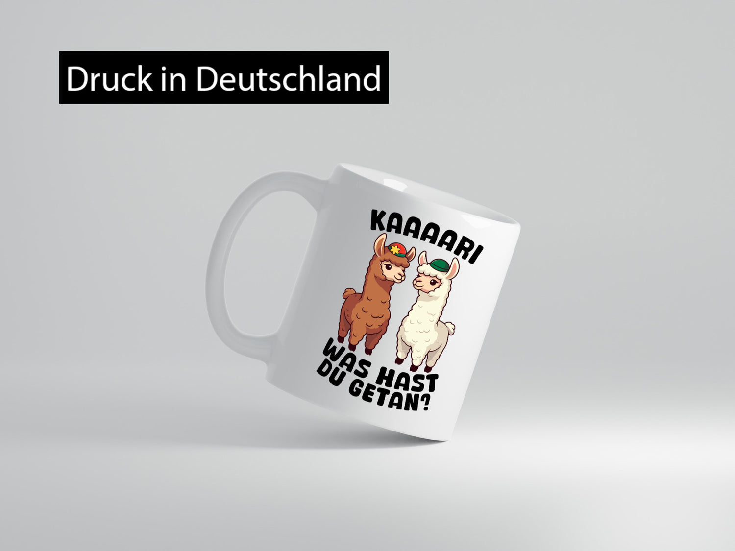 Lamas | Karl was hast du getan Lustiges Lama Geschenk Humor Geschenkidee