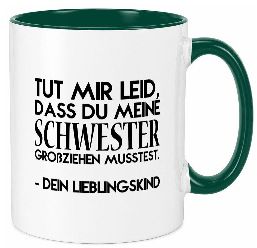 Lieblingskind | Eltern Schwester Kinder lustig Geschenk Humor Geschenkidee