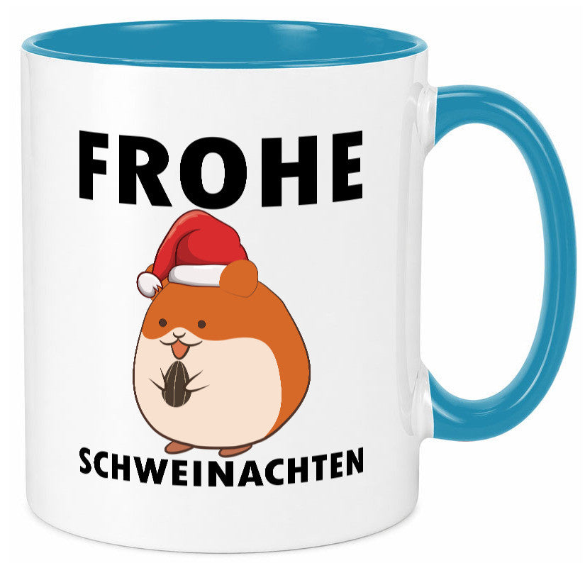 Frohe Schweinachten | Meerschweinchen Weihnachten lustiger Spruch Geschenk
