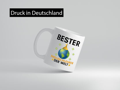 Welt Bester Englischlehrer | Schule Englisch Geschenk Humor Geschenkidee
