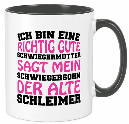 Gute Schwiegermutter lustig Familie Geschenkidee Geschenk Tasse