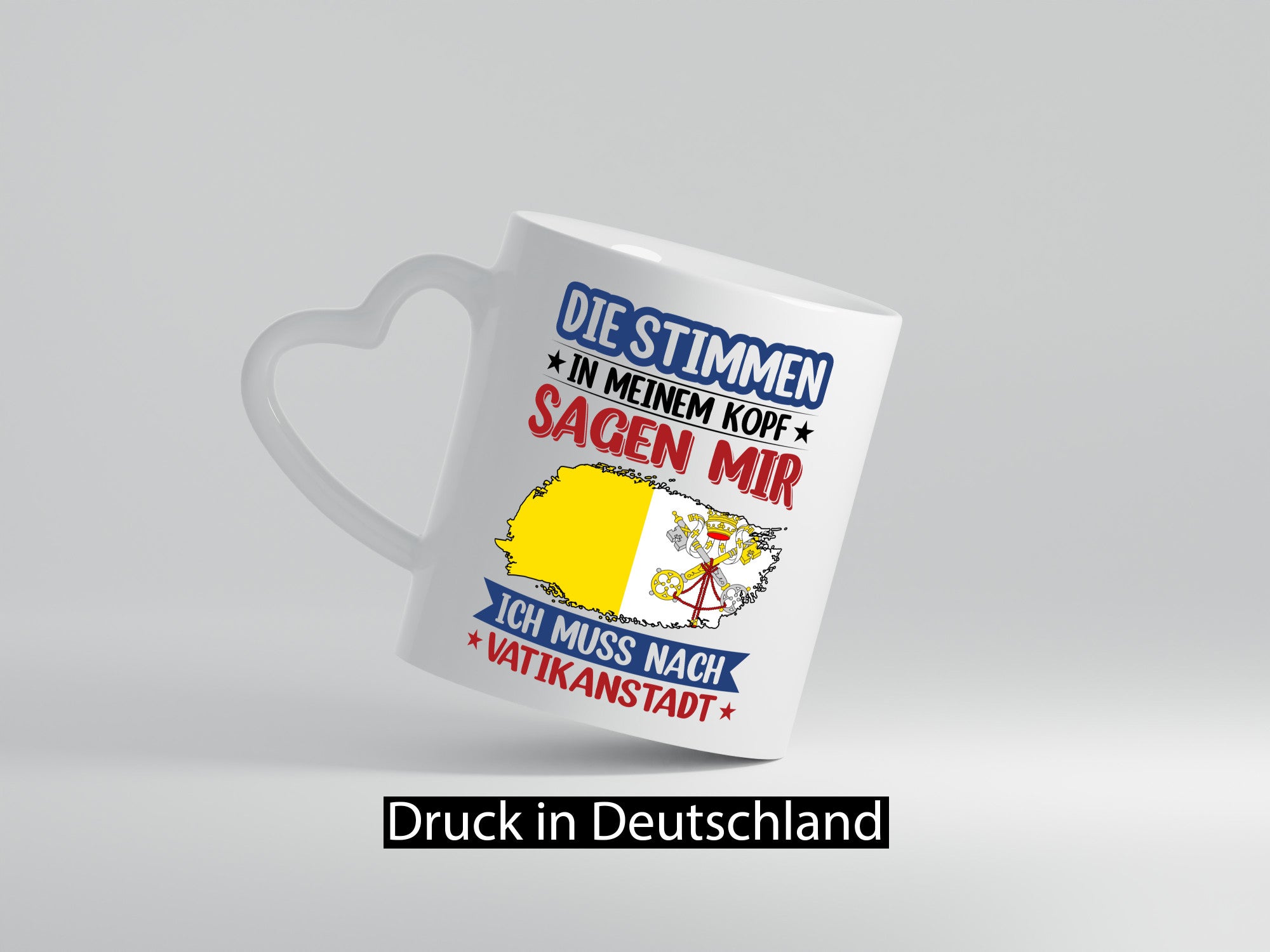 Vatikanstadt | Urlaub Stimmen in meinem Kopf Traumland Geschenk Humor