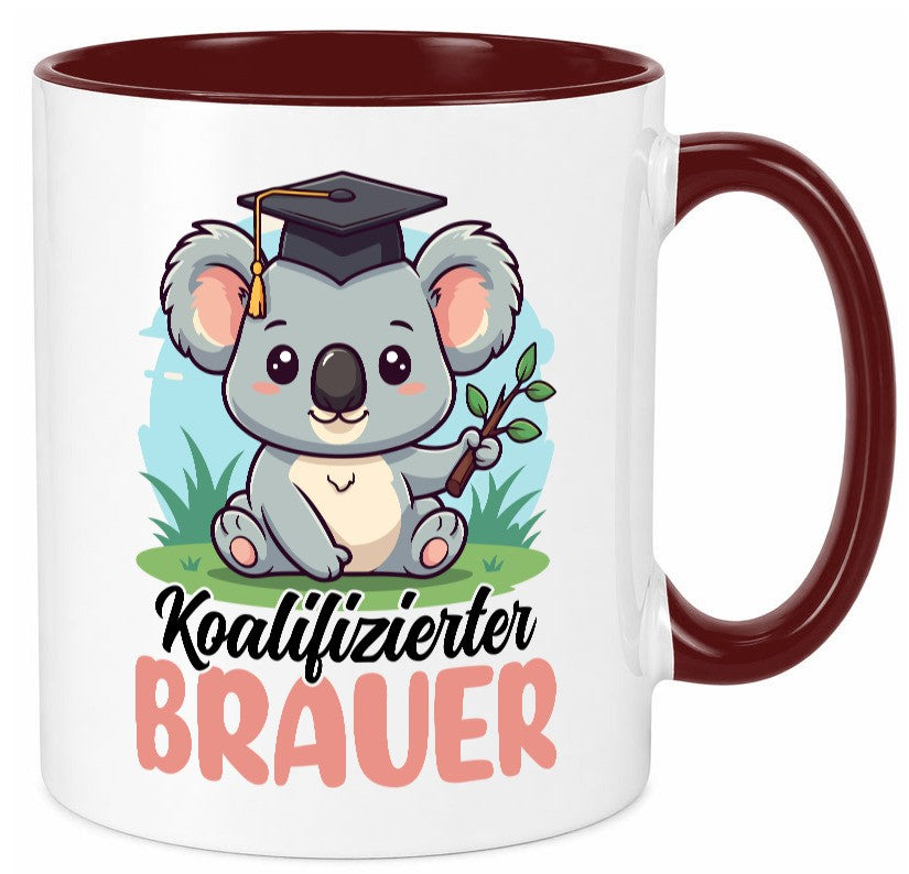 Koalifizierter Brauer | Bier Brauerei lustig Humor Geschenkidee Geschenk Tasse