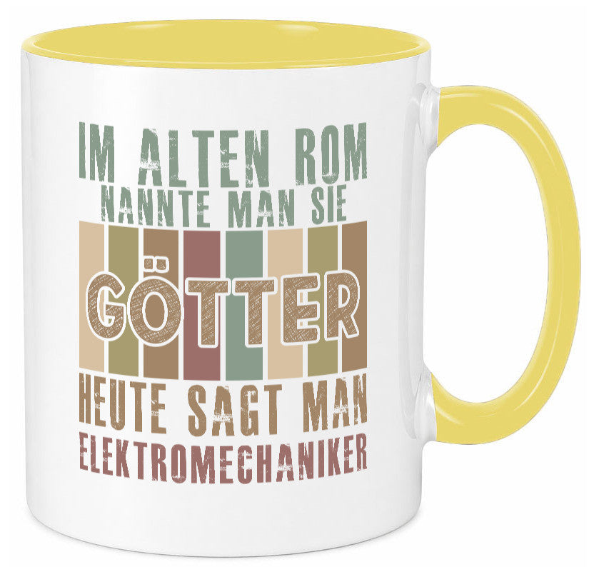 Heute sagt man: Elektromechaniker | Mechaniker Geschenk Humor Geschenkidee