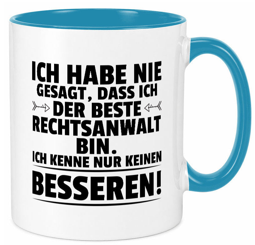 Der Beste Rechtsanwalt | Anwalt Jurist lustig Humor Geschenkidee Geschenk Tasse