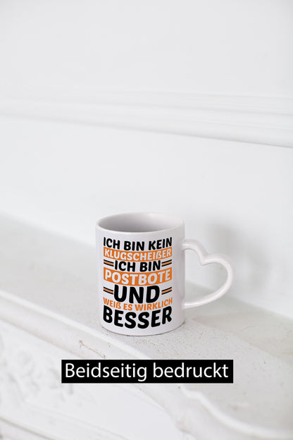 Bin kein Klugscheißer | Postbote Briefträger Paketdienst Humor Geschenkidee