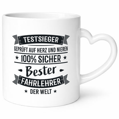 Testsieger, bester Fahrlehrer der Welt | Sternchen lustig Humor Geschenkidee