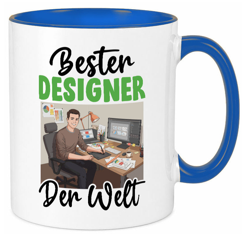 Bester Designer Beruf | Mode v2 lustiger Spruch Geschenk Arbeit Kollegen Büro