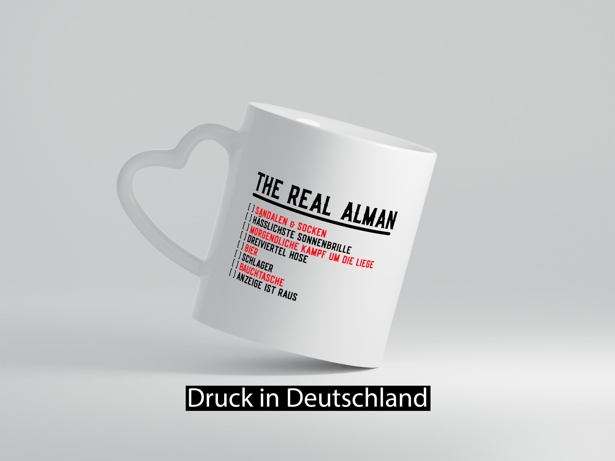 The Real Alman | Echte Deutsche Deutschland Stereotyp Geschenk Humor