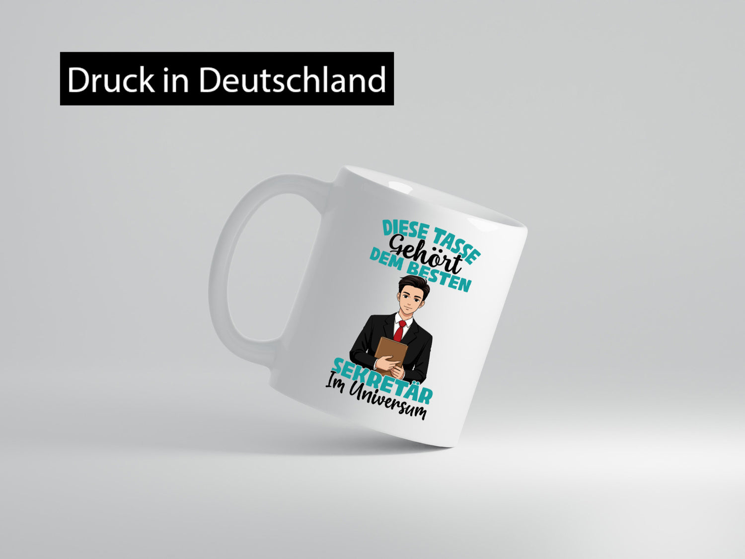Im Universum: Sekretär | Büro Geschenkidee Arbeit Kollegen Humor Tasse
