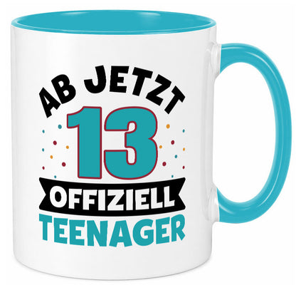 13. Geburtstag | Mädchen Tasse Teenager Spruch vl4 Humor Geschenkidee