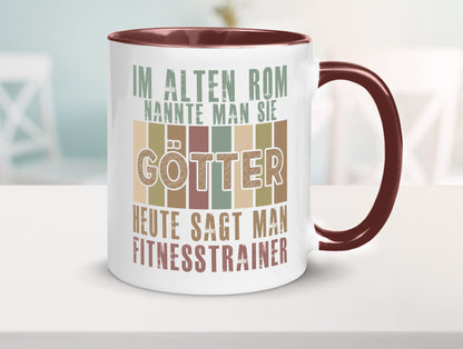 Heute sagt man: Fitnesstrainer | Personal Trainer Geschenkidee Humor Tasse