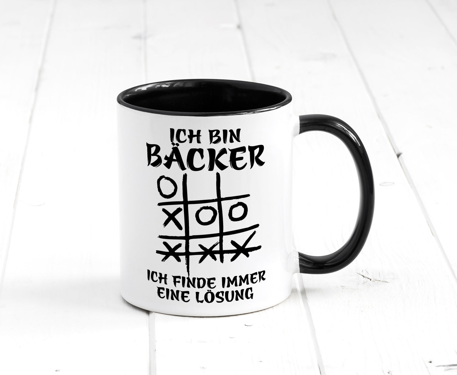 Ich bin Bäcker finde immer eine Lösung | Meister lustig Humor Geschenkidee