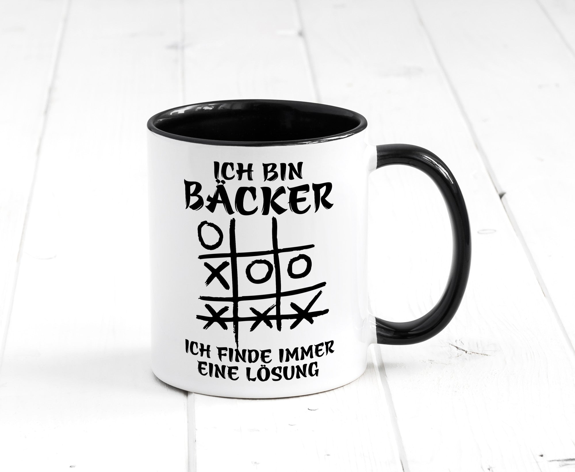 Ich bin Bäcker finde immer eine Lösung | Meister lustig Humor Geschenkidee