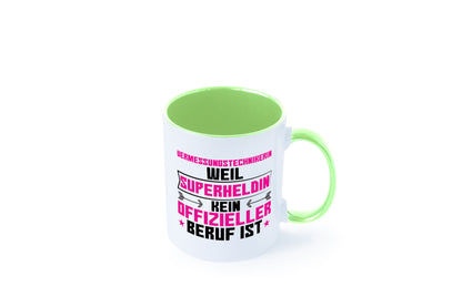 Superheldin Vermessungstechnikerin | Techniker Humor Geschenkidee Tasse