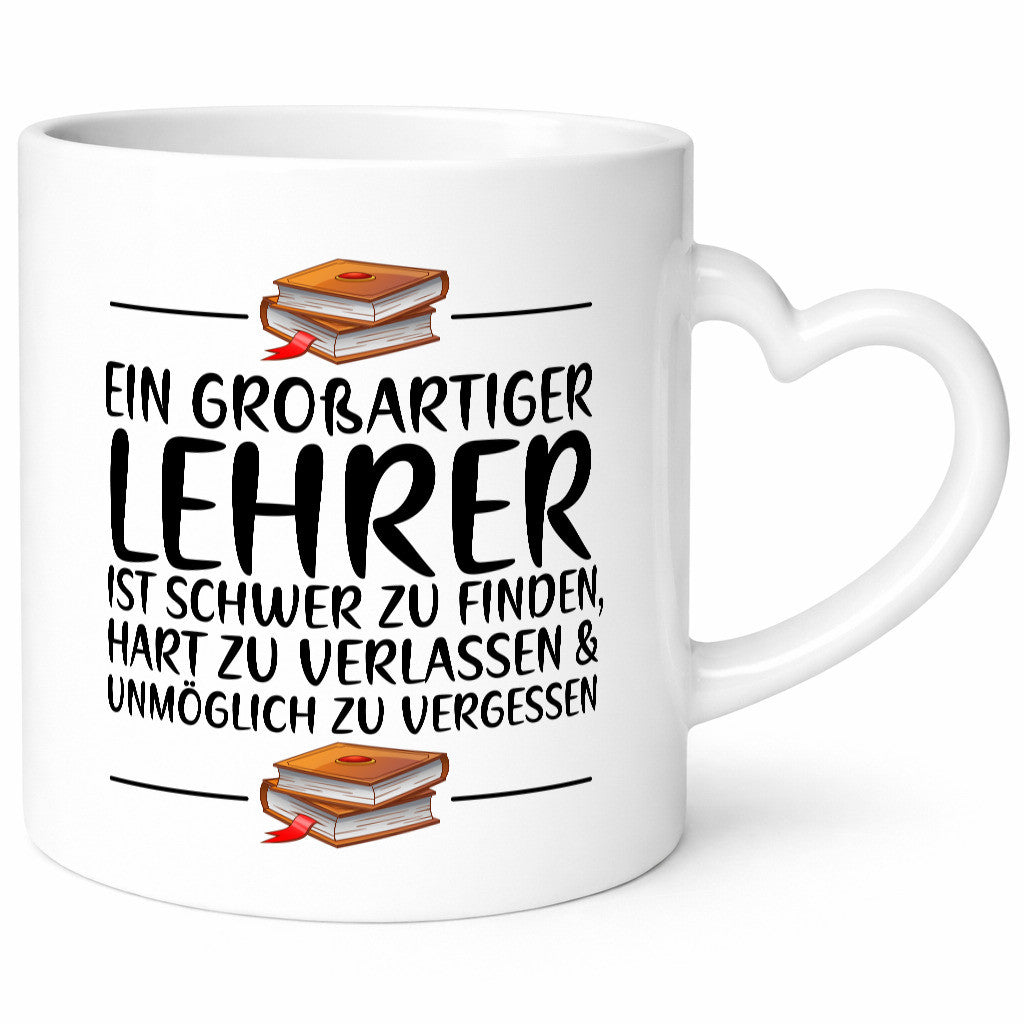 Großartiger Lehrer schwer zu finden | Schule Beste lustiger Spruch Geschenk