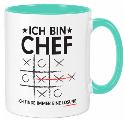 Lösung finden: Chef | Führungskraft Vorgesetzter v2 lustiger Spruch Geschenk