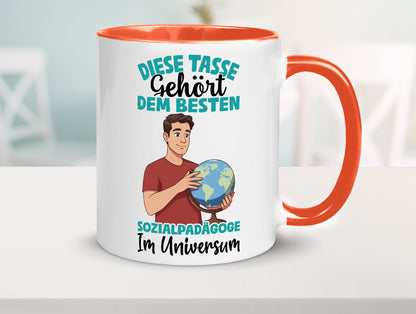 Im Universum: Sozialpädagoge | Pädagoge lustiger Spruch Geschenk Humor