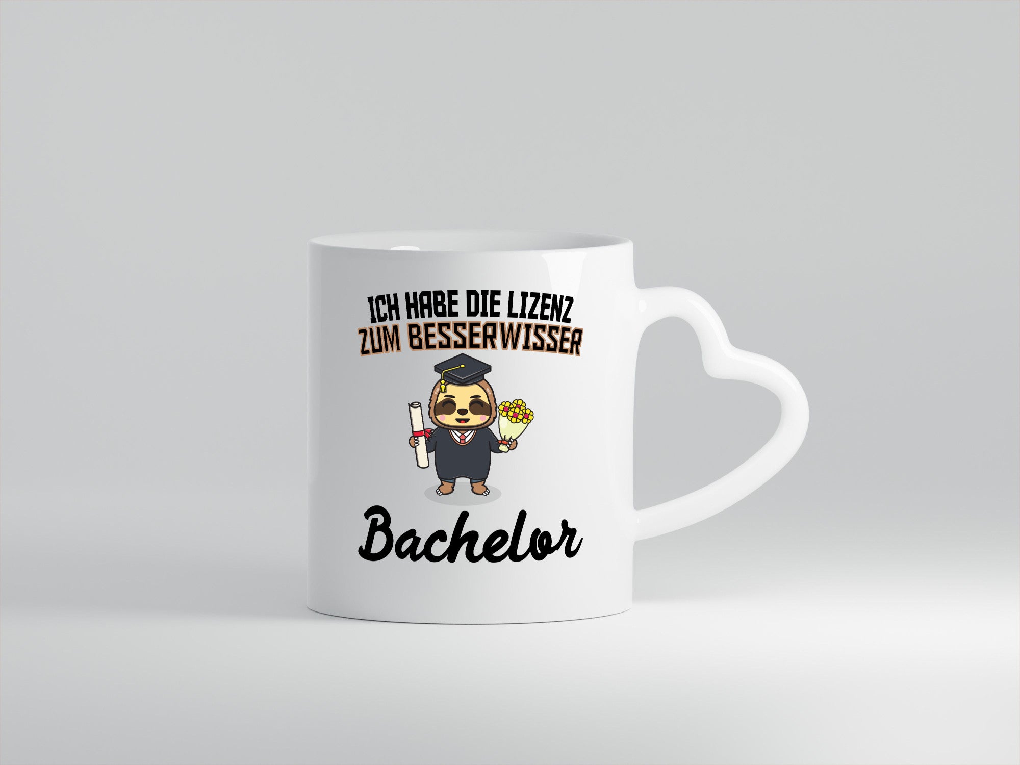 Ich hab die Lizenz zum besserwisser | Bachelor Geschenk Humor Geschenkidee