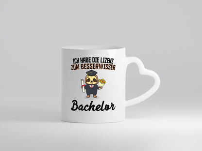 Ich hab die Lizenz zum besserwisser | Bachelor Geschenk Humor Geschenkidee