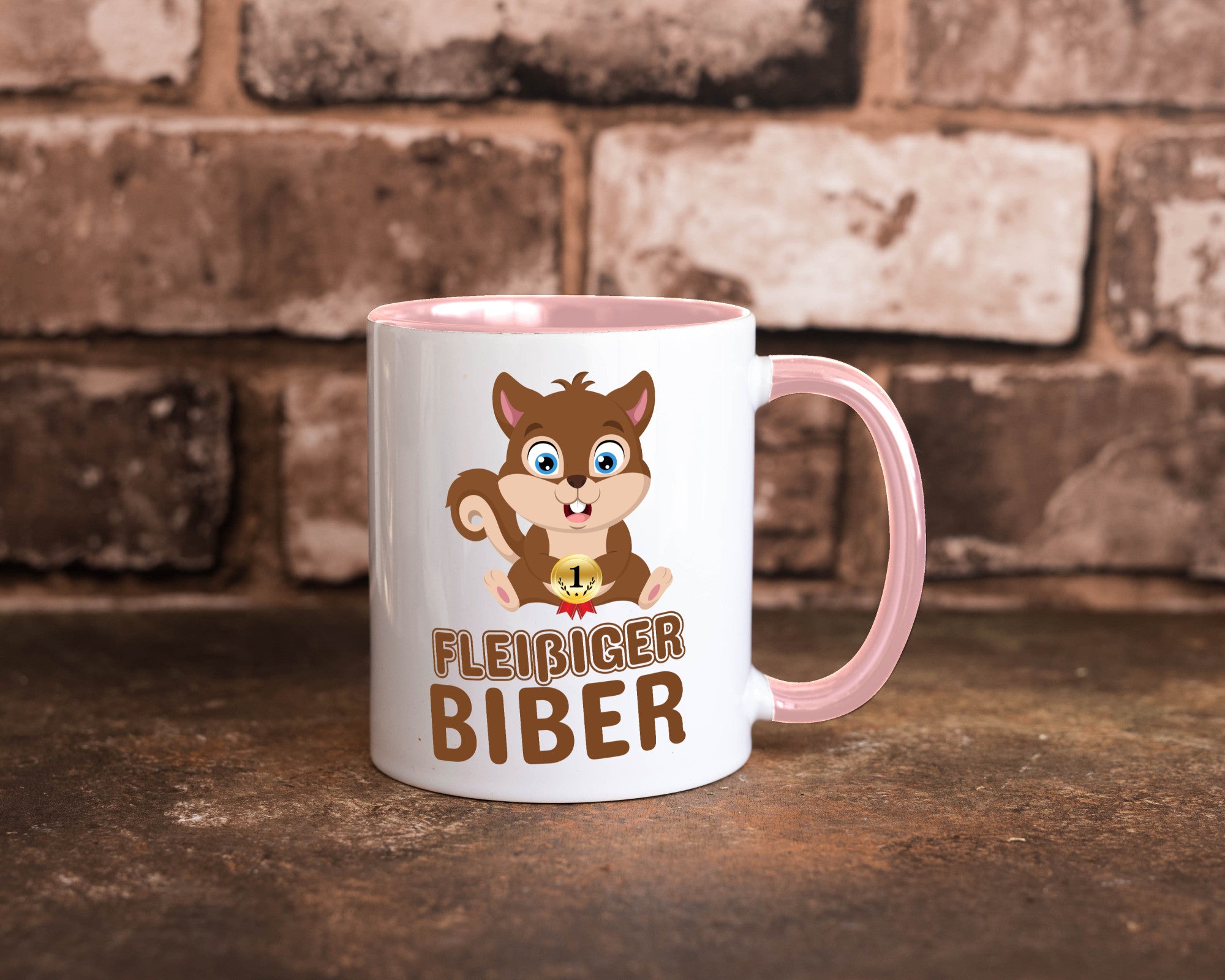 Fleißiger Biber | Motiv Tasse Kinder Geburtstag lustig Geschenkidee Geschenk
