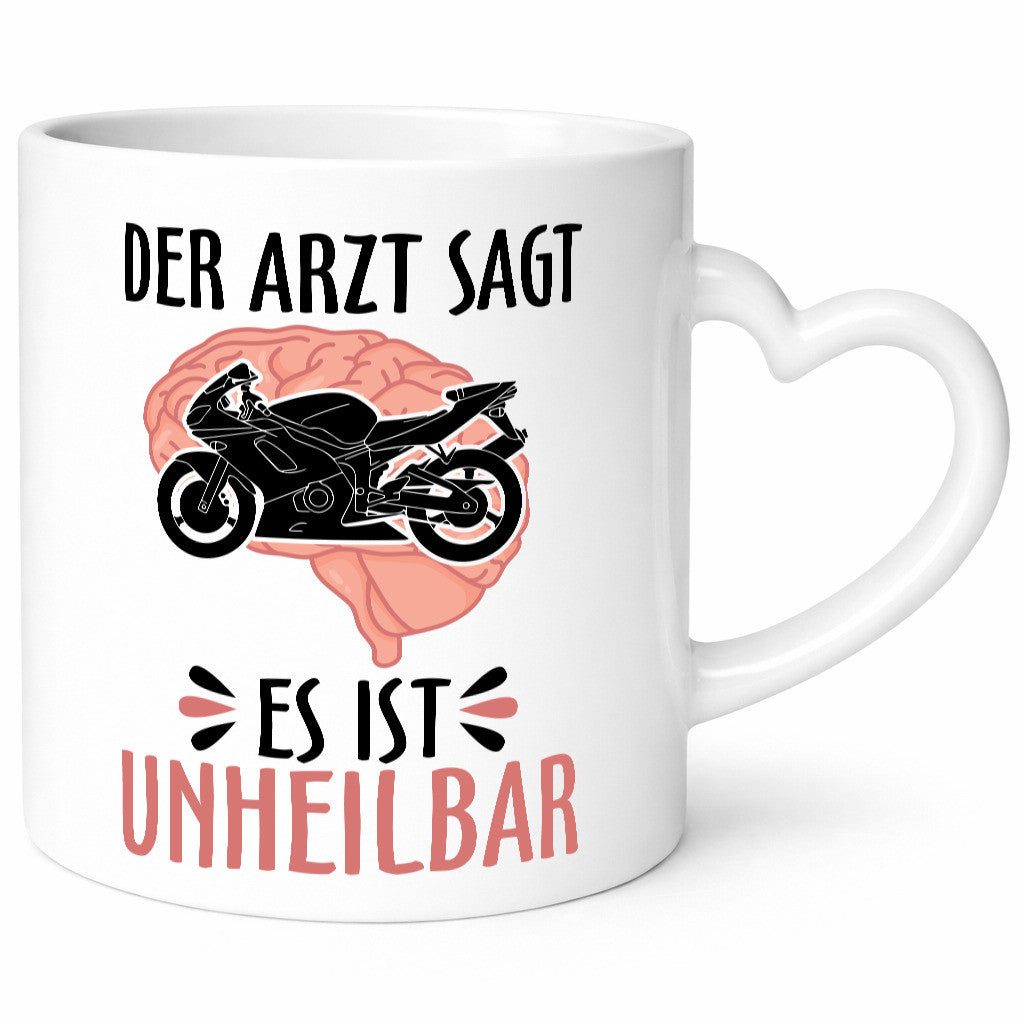 Der Arzt sagt lustiger Spruch Geschenk Humor Geschenkidee Tasse
