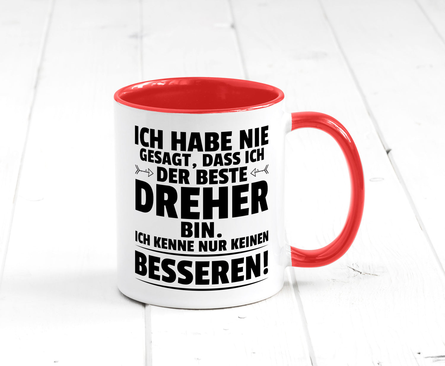 Der Beste Dreher | Fräser lustiger Spruch Geschenk Humor Geschenkidee Tasse