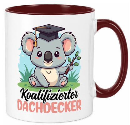 Koalifizierter Dachdecker | Dachbau Hausbau lustiger Spruch Geschenk Humor