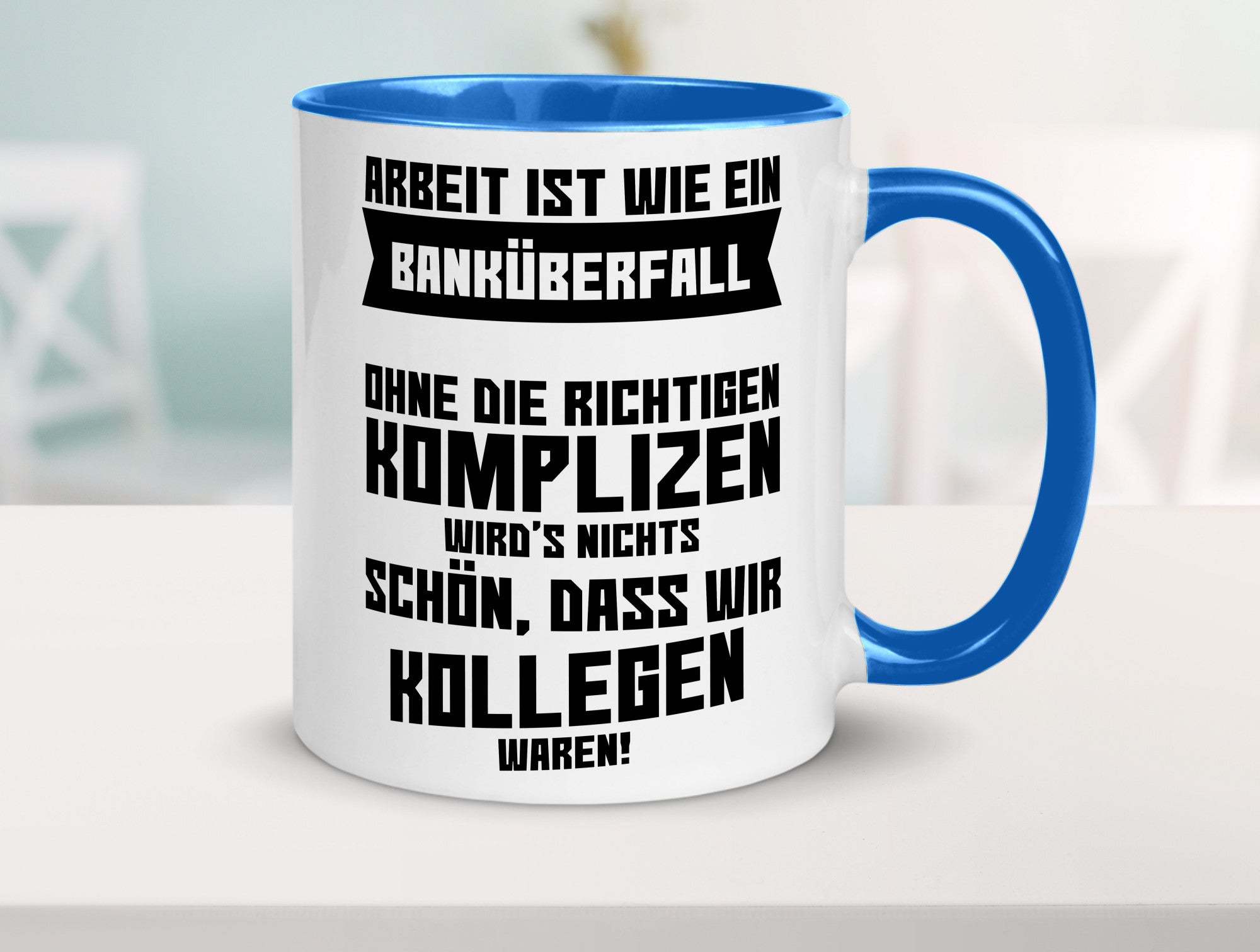Arbeit | Kollegen Komplizen Jobwechsel Abschied Büro lustiger Spruch Geschenk