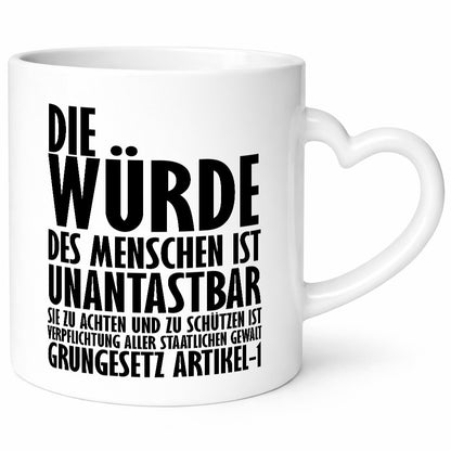 Unantastbar Geschenk Humor Geschenkidee lustiger Spruch Tasse