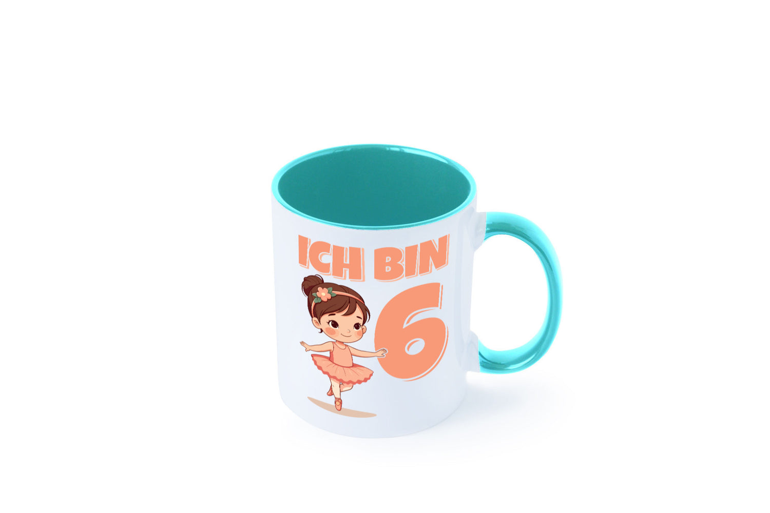 6 Geburtstag | Jahre Ballerina Mädchen Ballet lustig Geschenkidee Geschenk Tasse