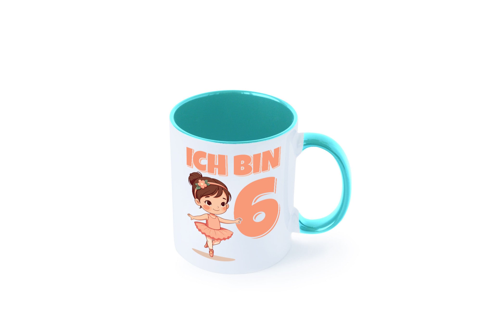 6 Geburtstag | Jahre Ballerina Mädchen Ballet lustig Geschenkidee Geschenk Tasse