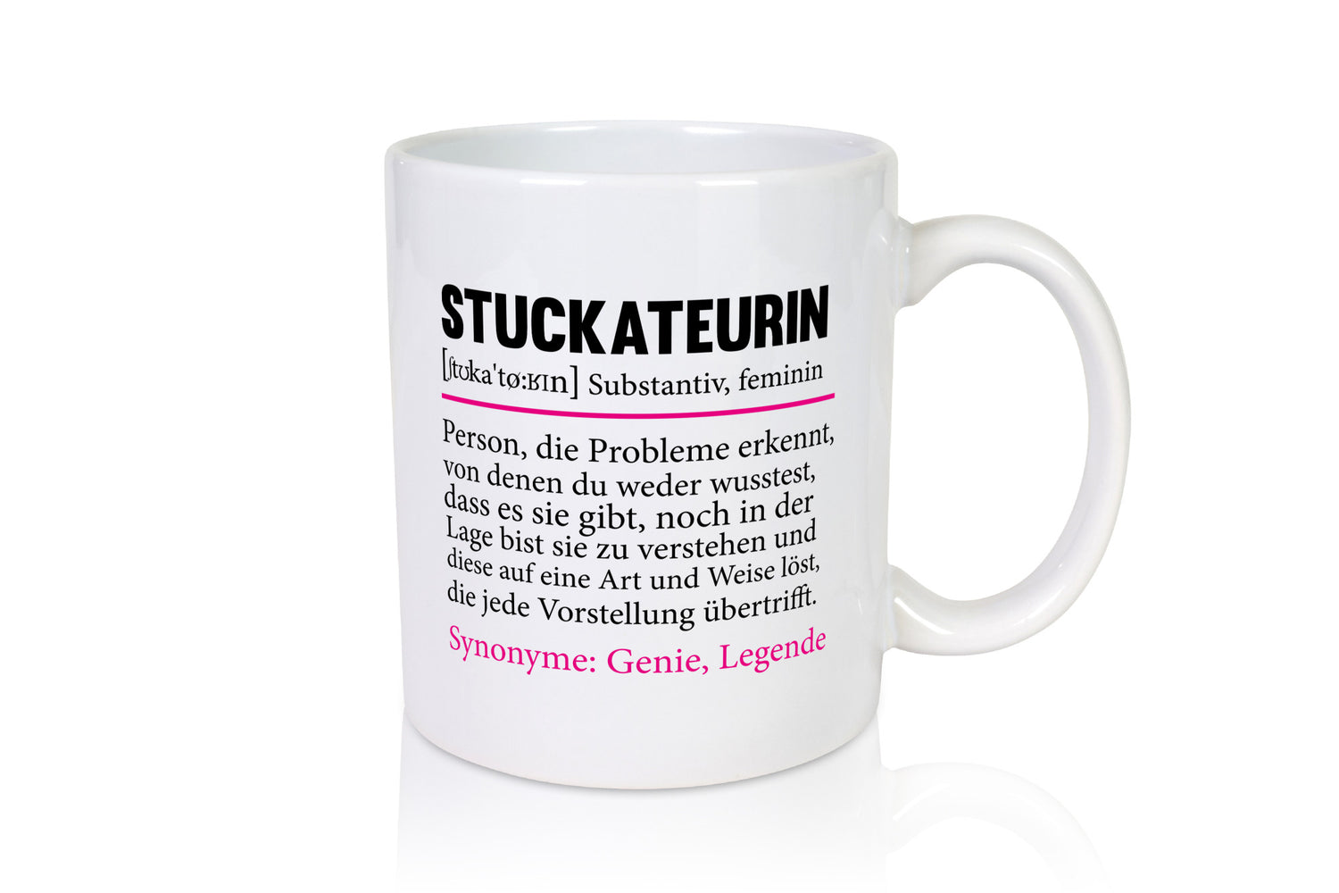 Plasterer (female) | Interior Finishing Profession Humor Saying Work Colleagues Office Gift Idea