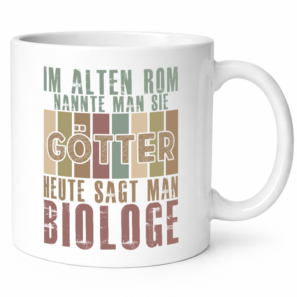 Heute sagt man: Biologe | Biologie Naturforscher lustiger Spruch Geschenk Humor