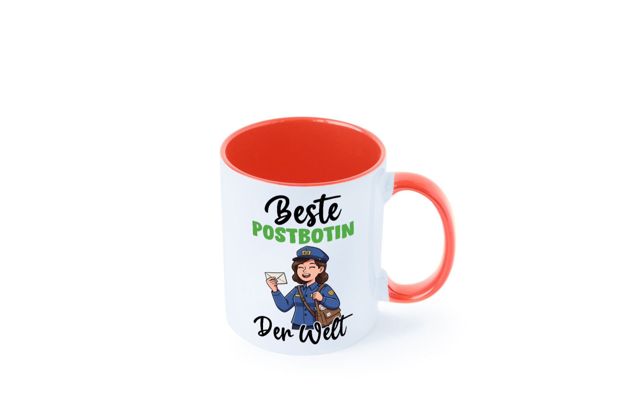 Beste Postbotin | Beruf Post Briefträger v2 lustig Arbeit Kollegen Büro