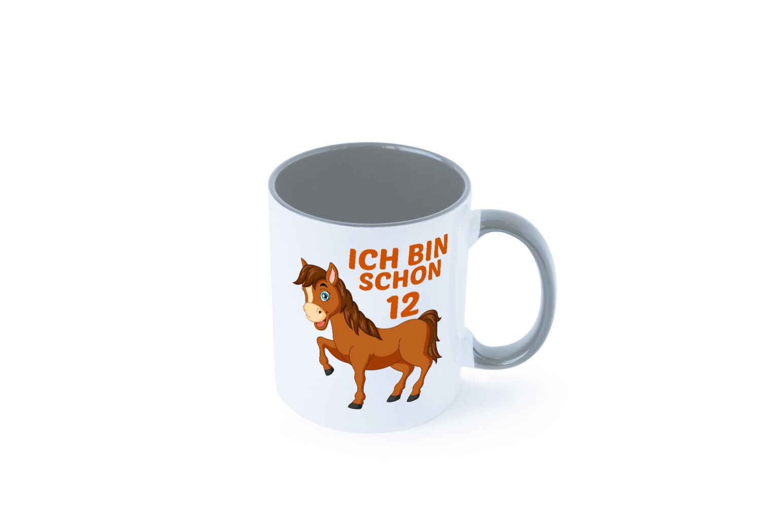 12. Geburtstag | Ich bin schon 12 Pferde Pony Geschenkidee Humor Tasse