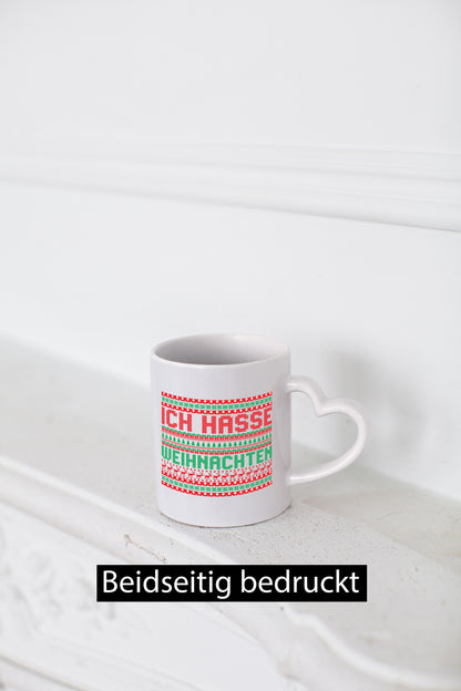 Ich Hasse Weihnachten | Ugly Christmas anti v2 Humor Geschenkidee Tasse