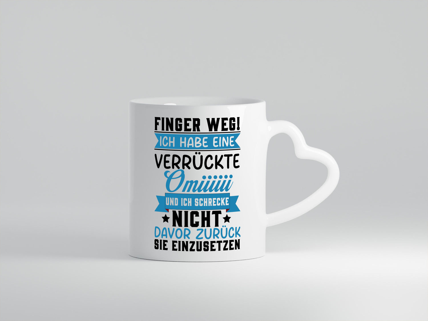 Verrückte Oma | Großmutter Finger weg Geschenk Familie Geschenkidee lustiger