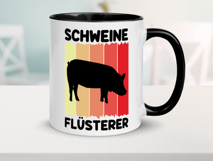 Schweine Flüsterer | Ferkel Bauer Landwirt v2 Geschenk Humor Geschenkidee