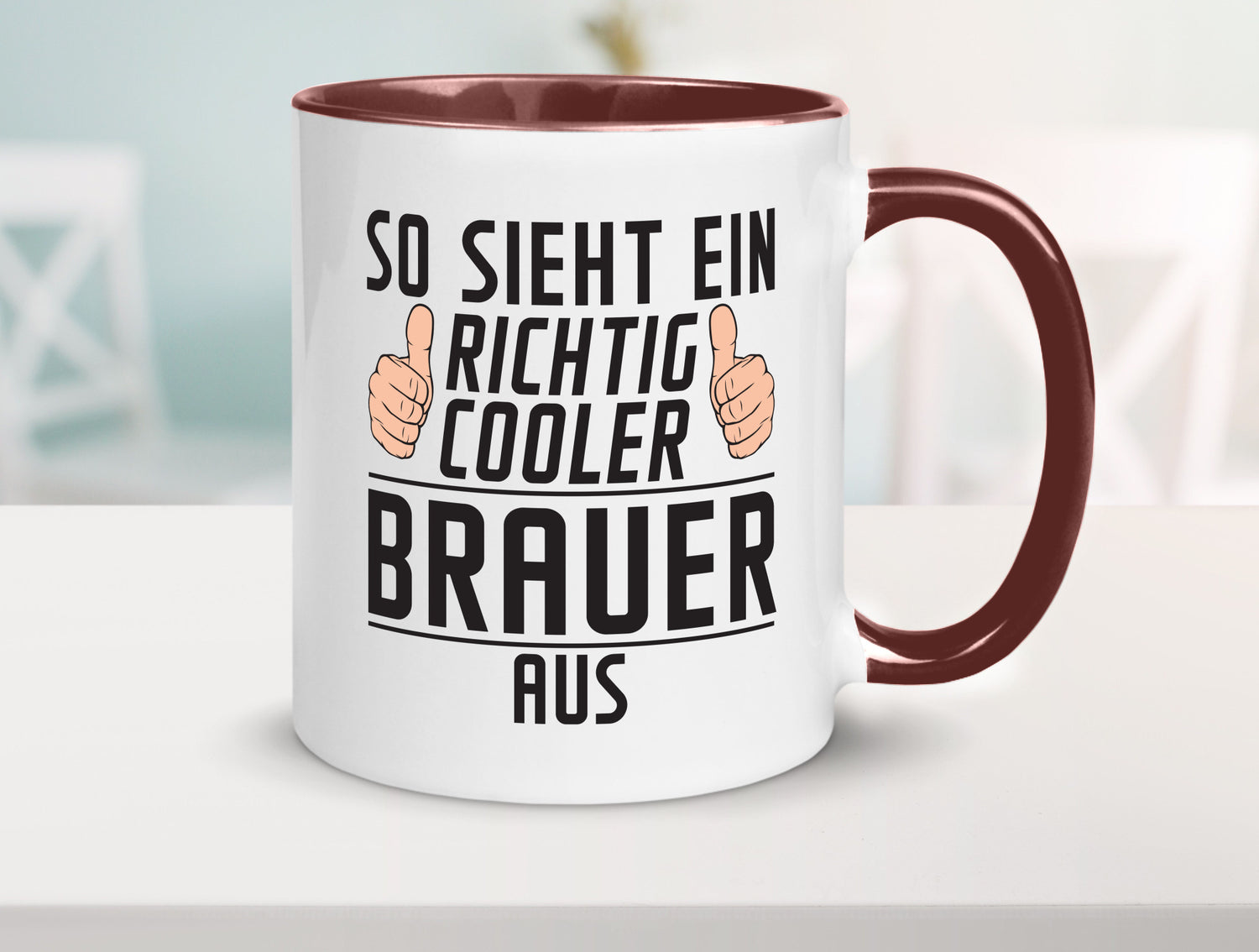 Richtig Cooler Brauer | Bier Brauerei Humor Geschenkidee Tasse