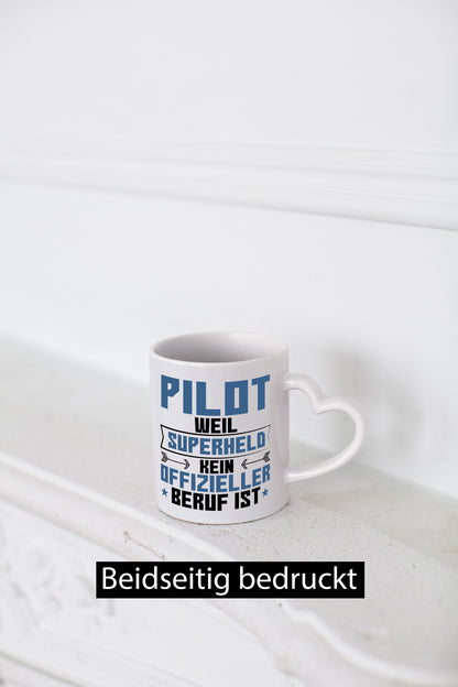 Superheldin Pilot | Flugzeug Piloten lustiger Spruch Geschenk Humor