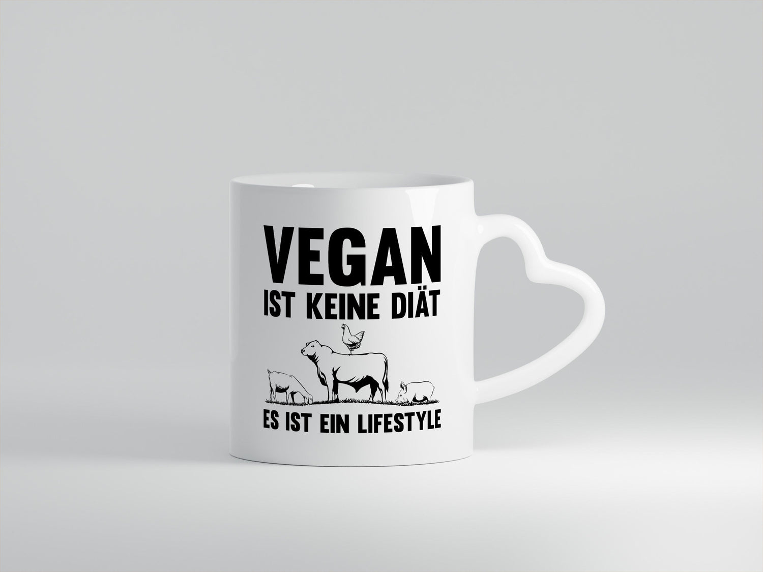 Vegan ist keine Diät es ein Lifestyle | Veganer Humor Geschenkidee Tasse
