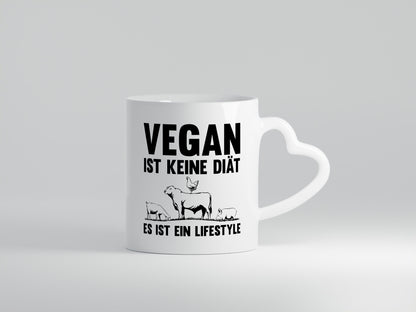 Vegan ist keine Diät es ein Lifestyle | Veganer Humor Geschenkidee Tasse