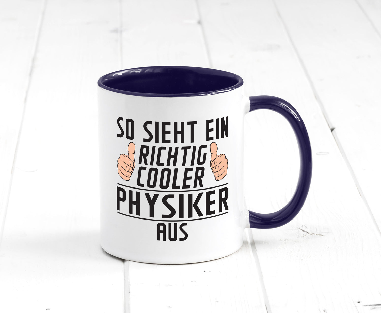 Richtig Cooler Physiker | Physik Geschenkidee Humor Tasse