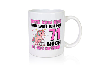 71. Geburtstag | 71 Jahre Mit noch so gut aussehen Geschenk Geschenkidee