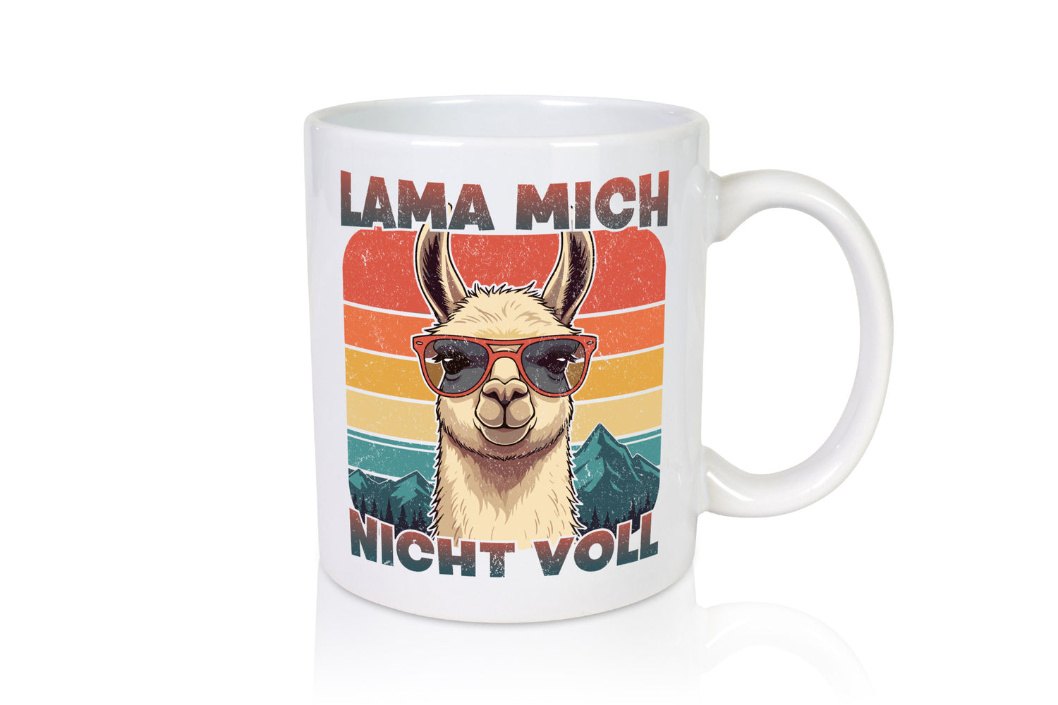 Lama mich nicht voll | Alpaka Kamel Retro lustig Humor Geschenkidee Geschenk
