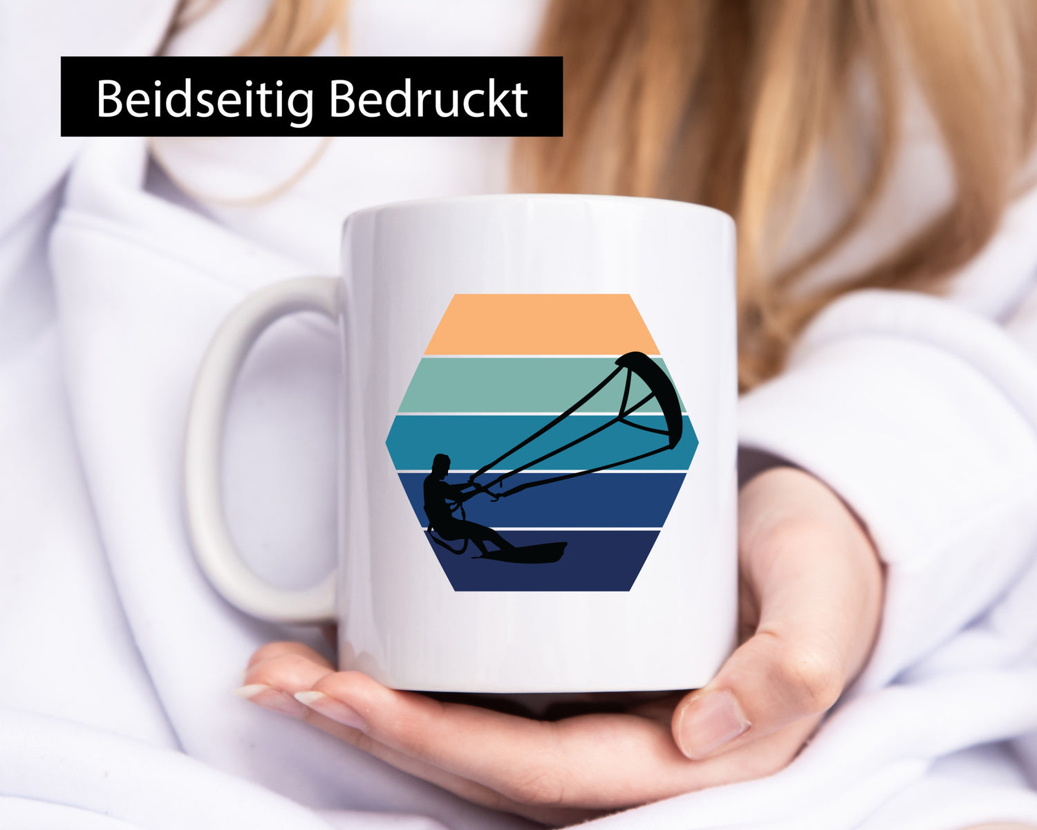 Kitesurfen | Kiteboarden Retro Kite Surfen Geschenk Humor Geschenkidee lustiger
